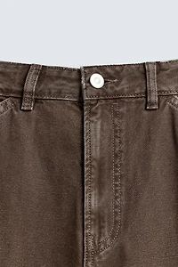 STRAIGHT FIT CARGO JEANS