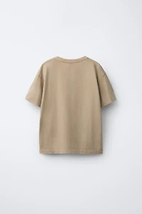 BASIC WASHED EFFECT T-SHIRT