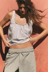 PANTALON JUPE-CULOTTE À BAS AJUSTABLE