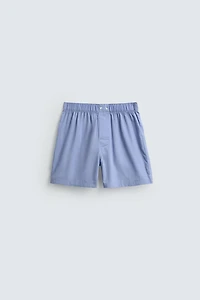 2-PACK COMBINED POPLIN BOXERS