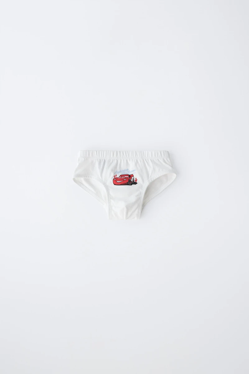 1 1/2-6 YEARS/ THREE-PACK CARS LIGHTNING MCQUEEN © DISNEY UNDERWEAR