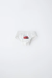 1 1/2-6 YEARS/ THREE-PACK CARS LIGHTNING MCQUEEN © DISNEY UNDERWEAR