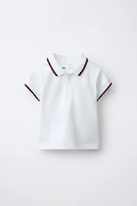 SPORTY ZIP POLO