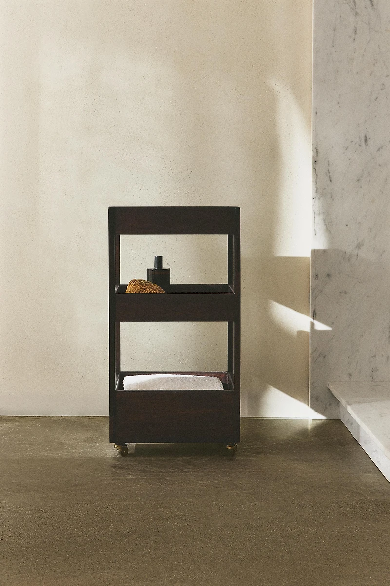 WOODEN STORAGE UNIT