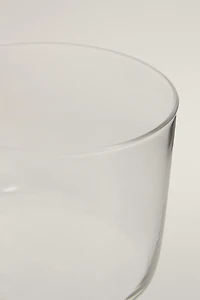 SET OF SHORT GLASS TUMBLERS (SET OF 4)