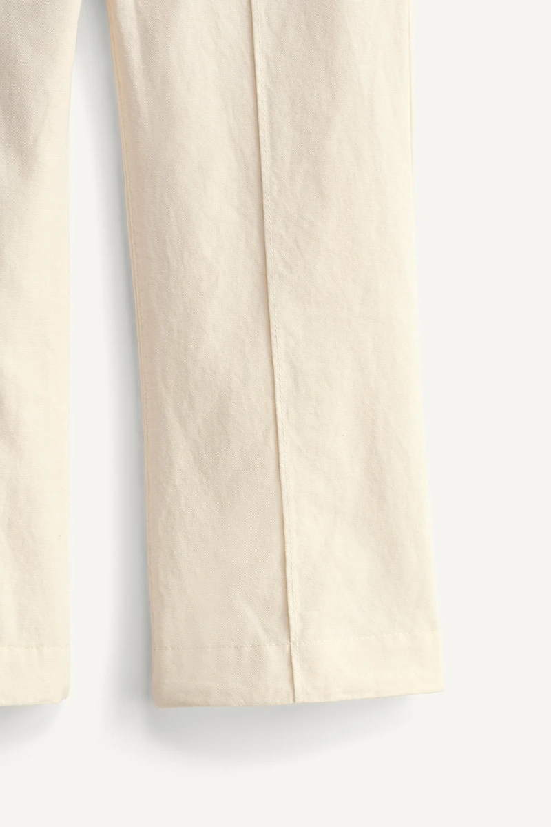 LIMITED EDITION FLARE PANTS WITH TOPSTITCHING