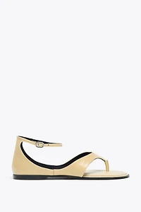 LEATHER TOE SANDALS