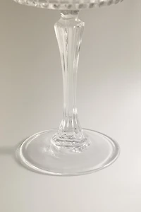 COUPE À CAVA CRISTALLIN EN RELIEF