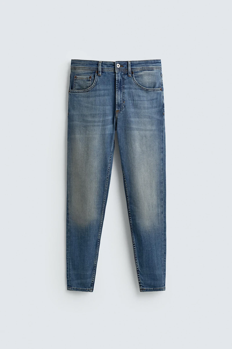 SKINNY CROPPED FIT JEANS