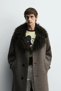 CHECK COMBINED COAT HARRY LAMBERT FOR ZARA X DISNEY