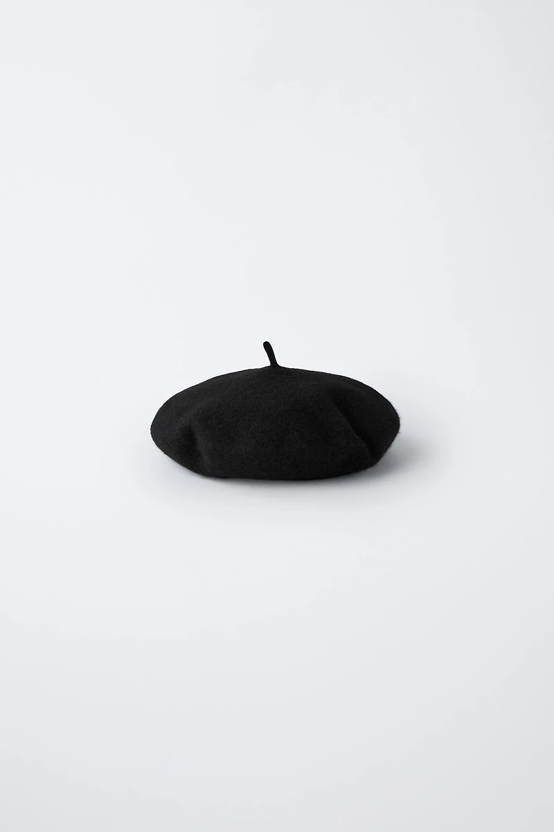 100% WOOL BERET