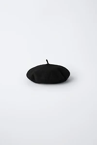 100% WOOL BERET