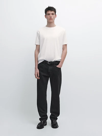 T-shirt 100 % coton mercerisé