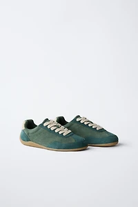 LEATHER SNEAKERS