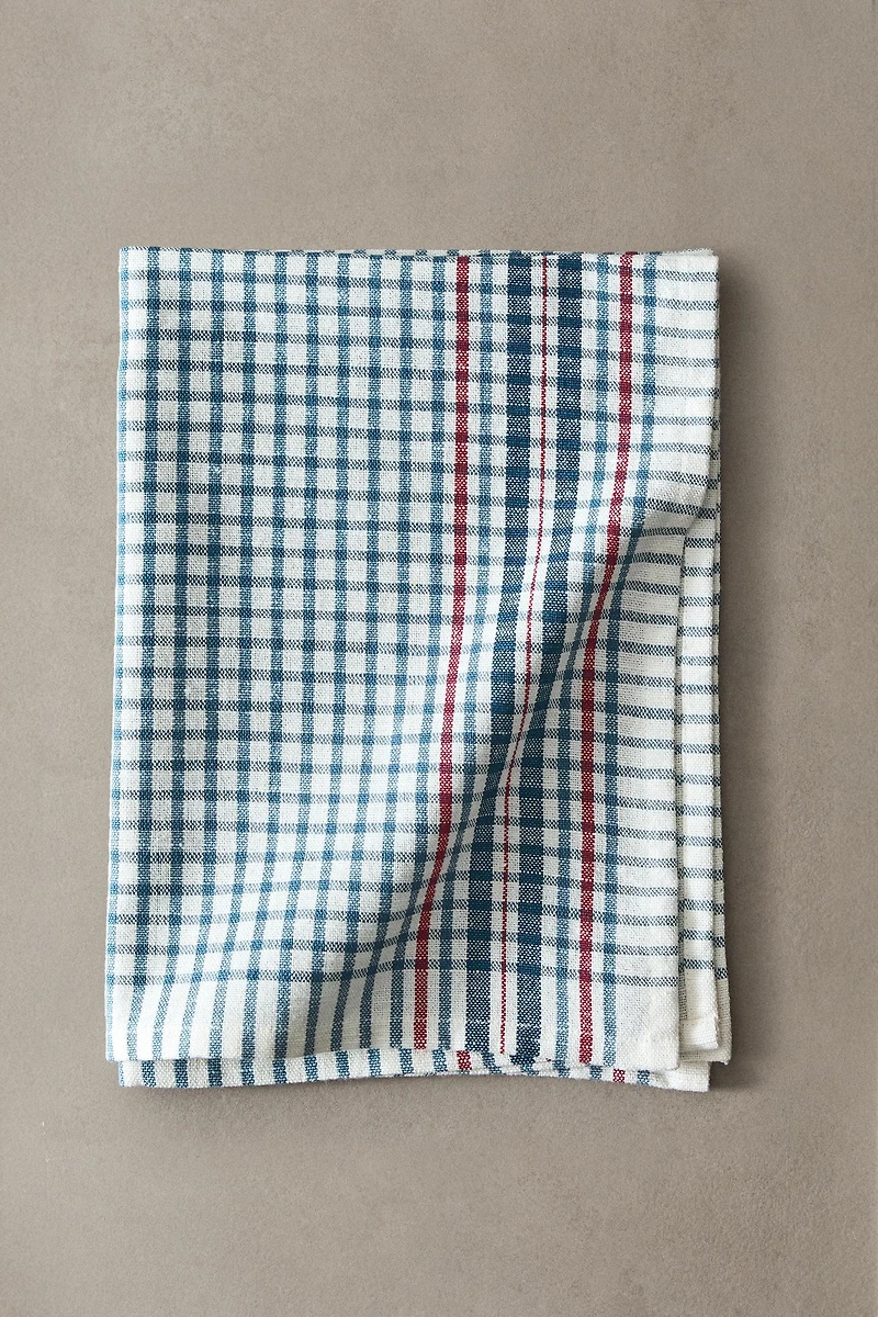 CHECK COTTON KITCHEN TOWEL