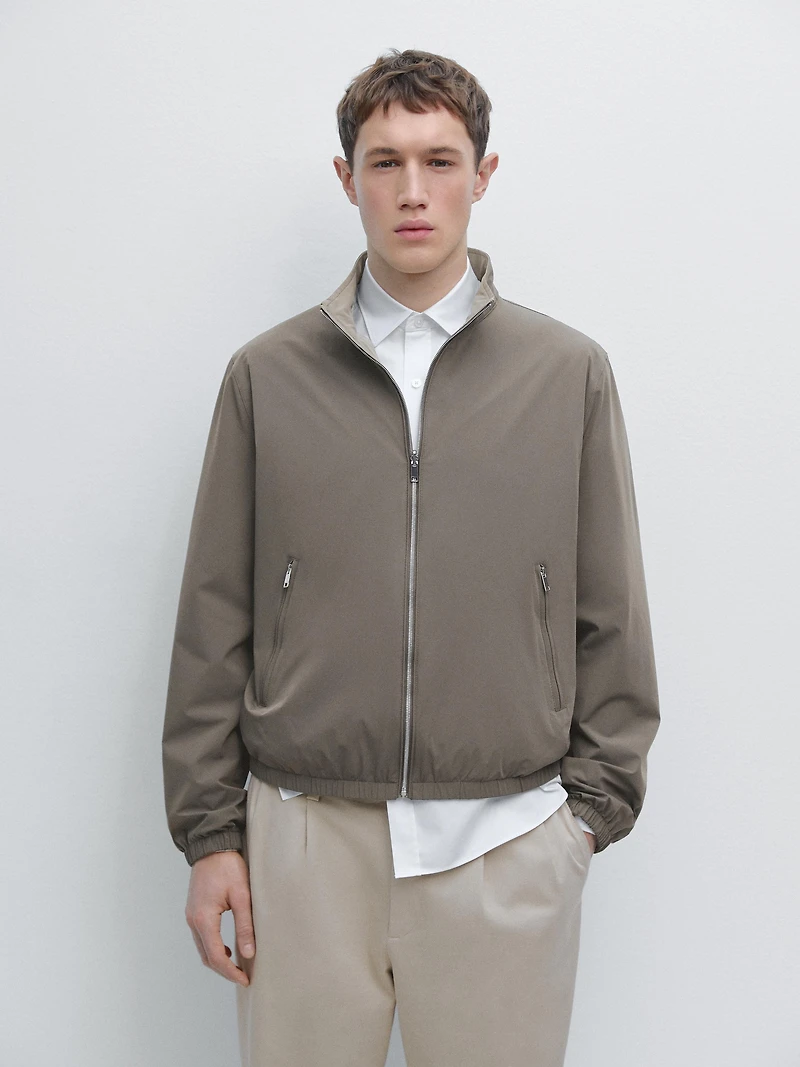 Short reversible jacket