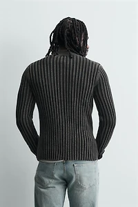 RIBBED TEXTURED JACKET