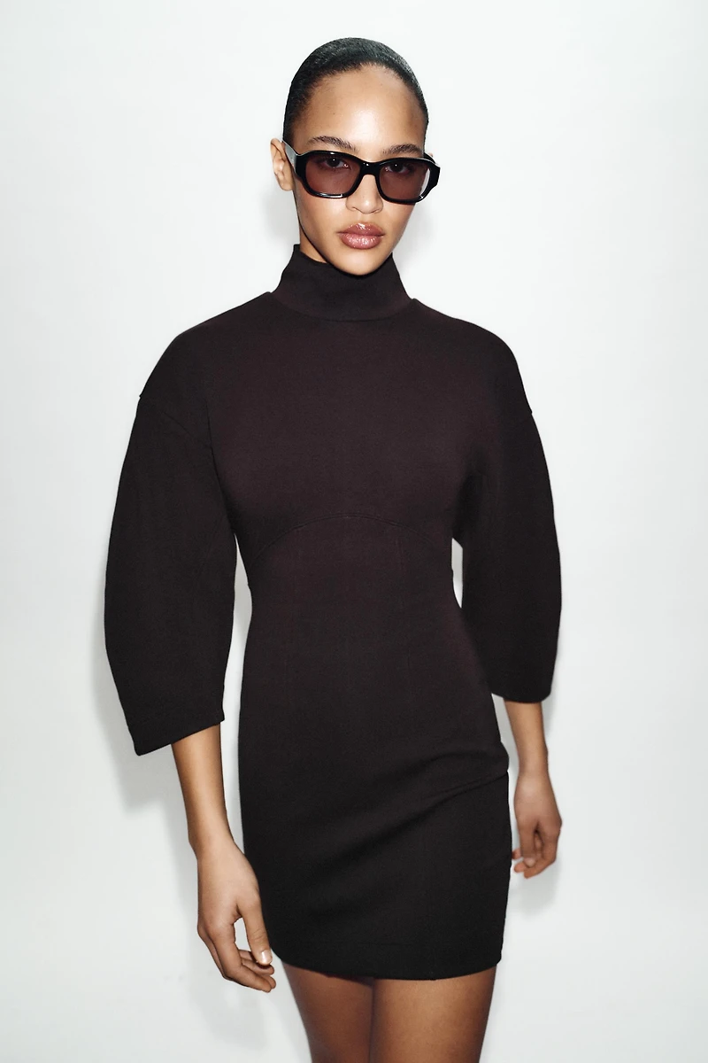 SHORT INTERLOCK DRESS