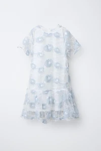 ROBE EN TULLE BRODÉE