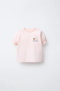 EMBROIDERED PUPPY T-SHIRT