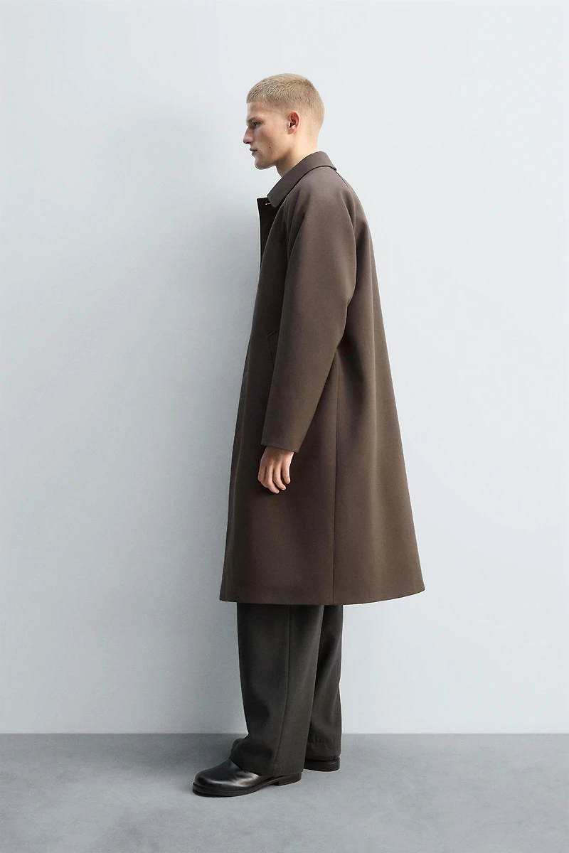 LONG WOOL BLEND TRENCH COAT LIMITED EDITION