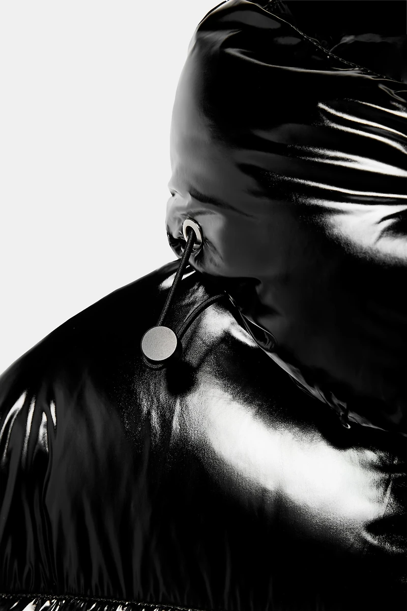 ANORAK LONG EFFET BRILLANT