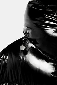 ANORAK LONG EFFET BRILLANT