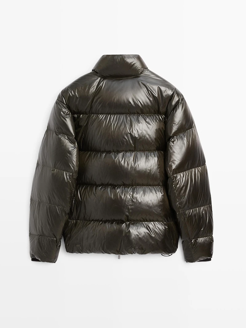 Veste matelassée en duvet mélangé