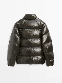 Veste matelassée en duvet mélangé