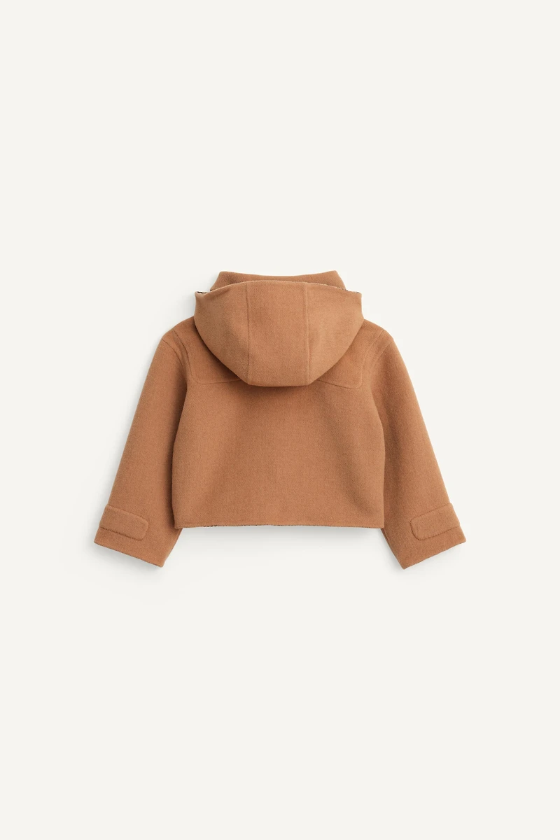 DUFFLE-COAT COURT AVEC LAINE ÉDITION LIMITÉE