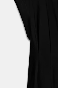 PLEATED POPLIN DRESS ZW COLLECTION