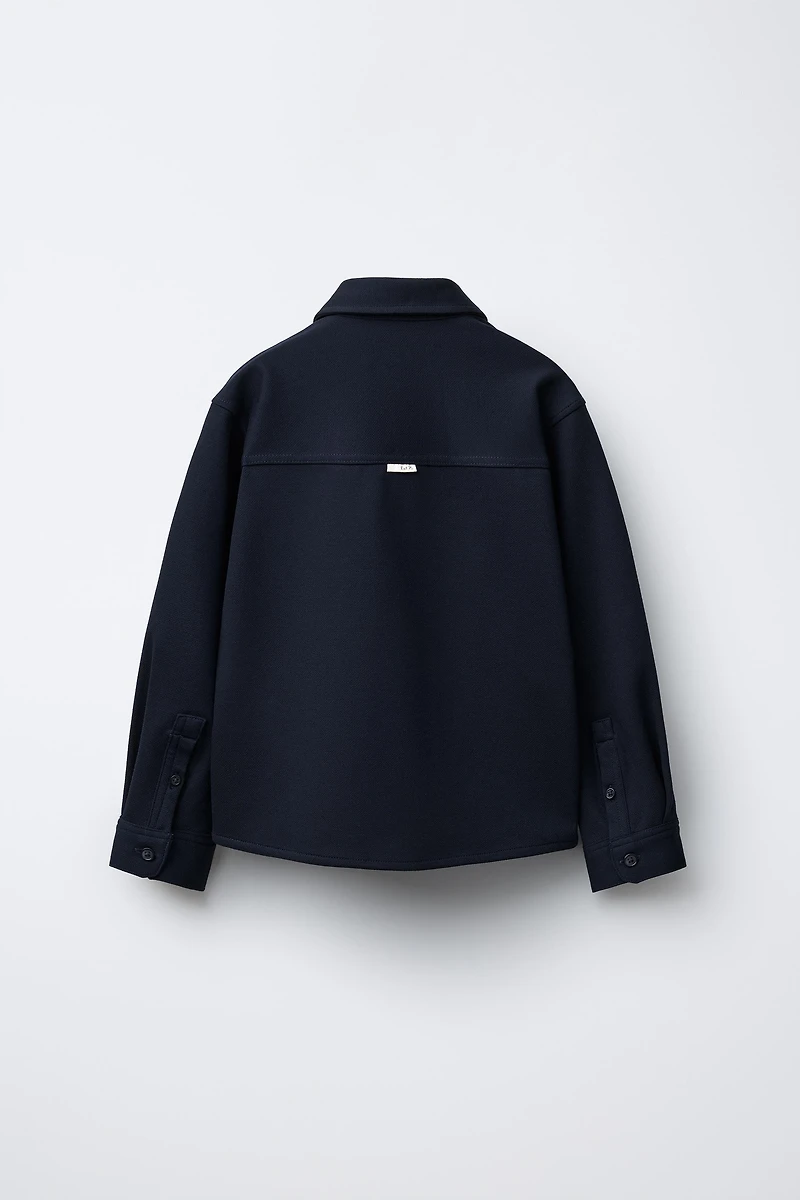 BASIC POCKET OVERSHIRT