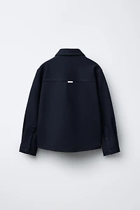 BASIC POCKET OVERSHIRT