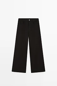 Flowy wide-leg jeans