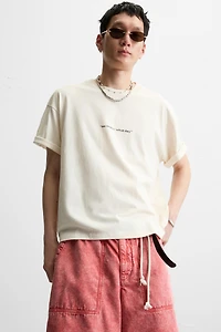 T-SHIRT IMPRIMÉS DÉLAVÉS