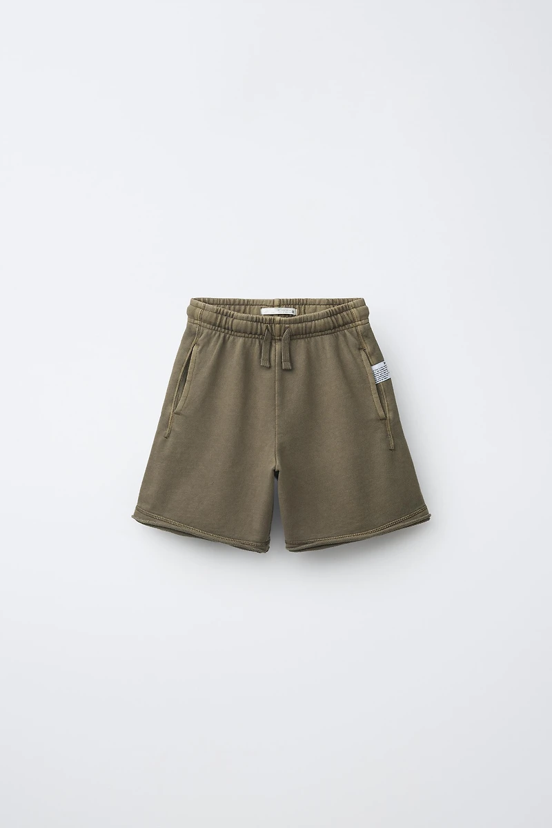 GARMENT DYED SHORTS