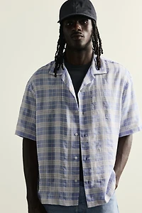 CHECK JACQUARD SHIRT