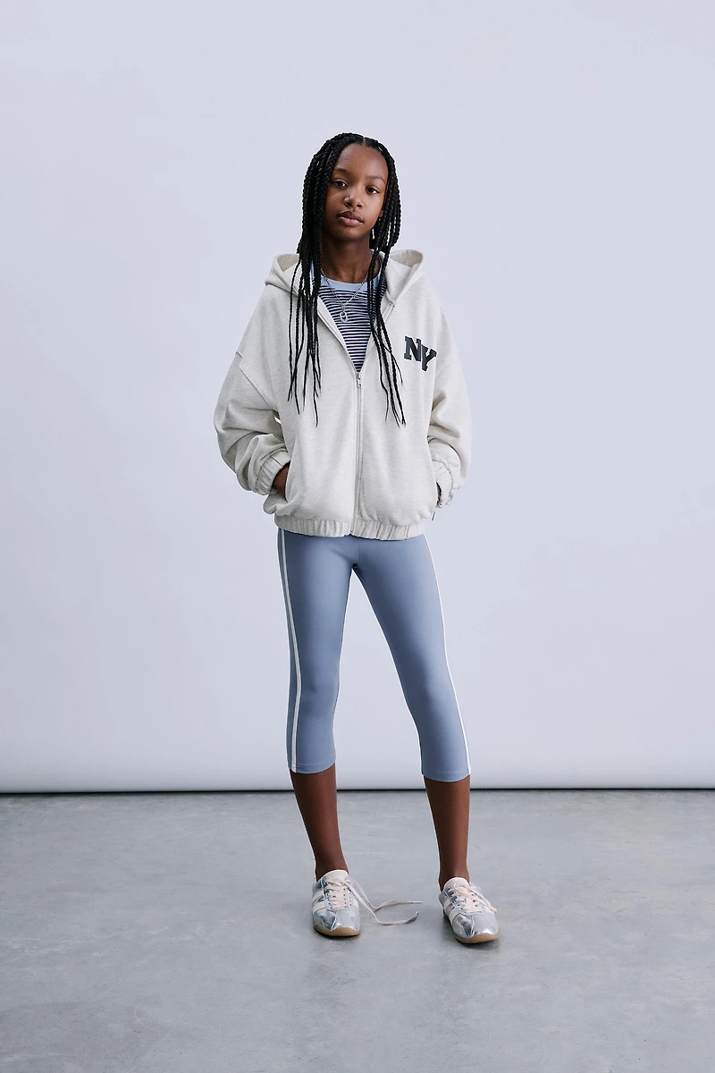 LEGGING CAPRI LISERÉS CONTRASTANTS