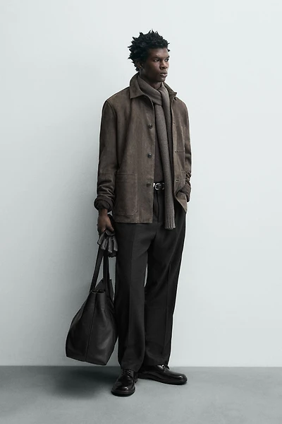 LIMITED EDITION SUEDE LEATHER JACKET