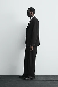 BLAZER COSTUME SMOKING AVEC LAINE