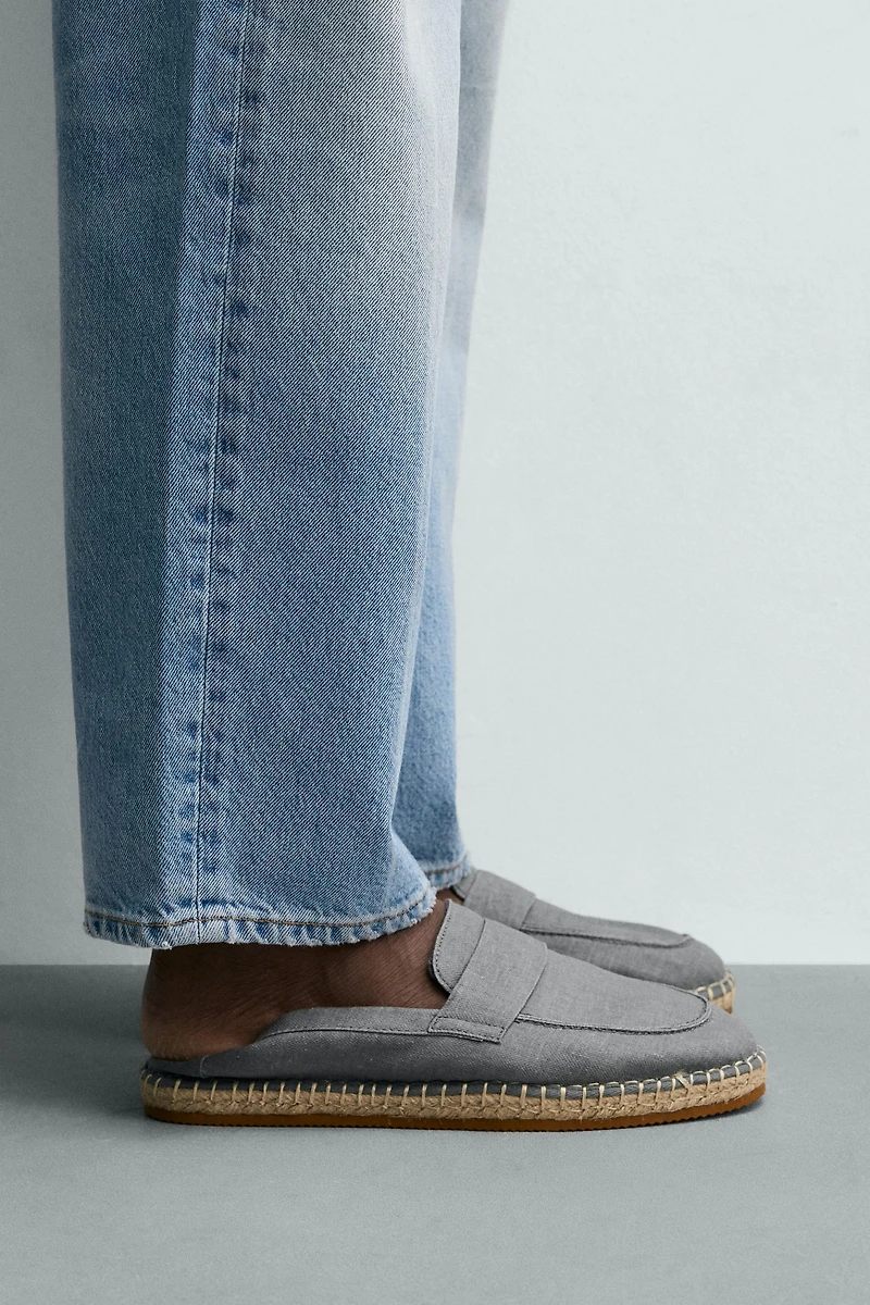 FABRIC ESPADRILLES