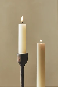 PACK BOUGIES LONGUES DÉCORATIVES CYLINDRIQUES (PACK DE 4)