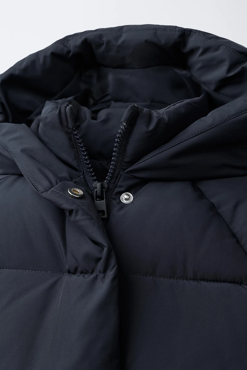 HOODED PUFFER JACKET