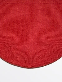 Fine knit beanie