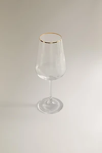 CHRISTMAS GLASS WITH LINES