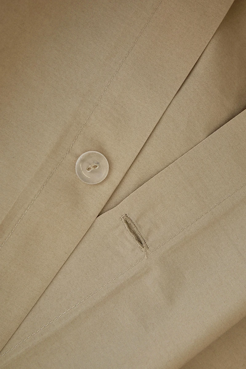 DRAP-HOUSSE COTON PERCALE | 40 CM DE HAUT (300 FILS)