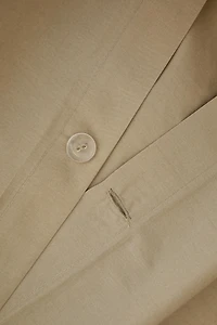 DRAP-HOUSSE COTON PERCALE | 40 CM DE HAUT (300 FILS)