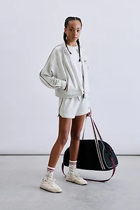 CONTRAST ATHLETIC SHORTS