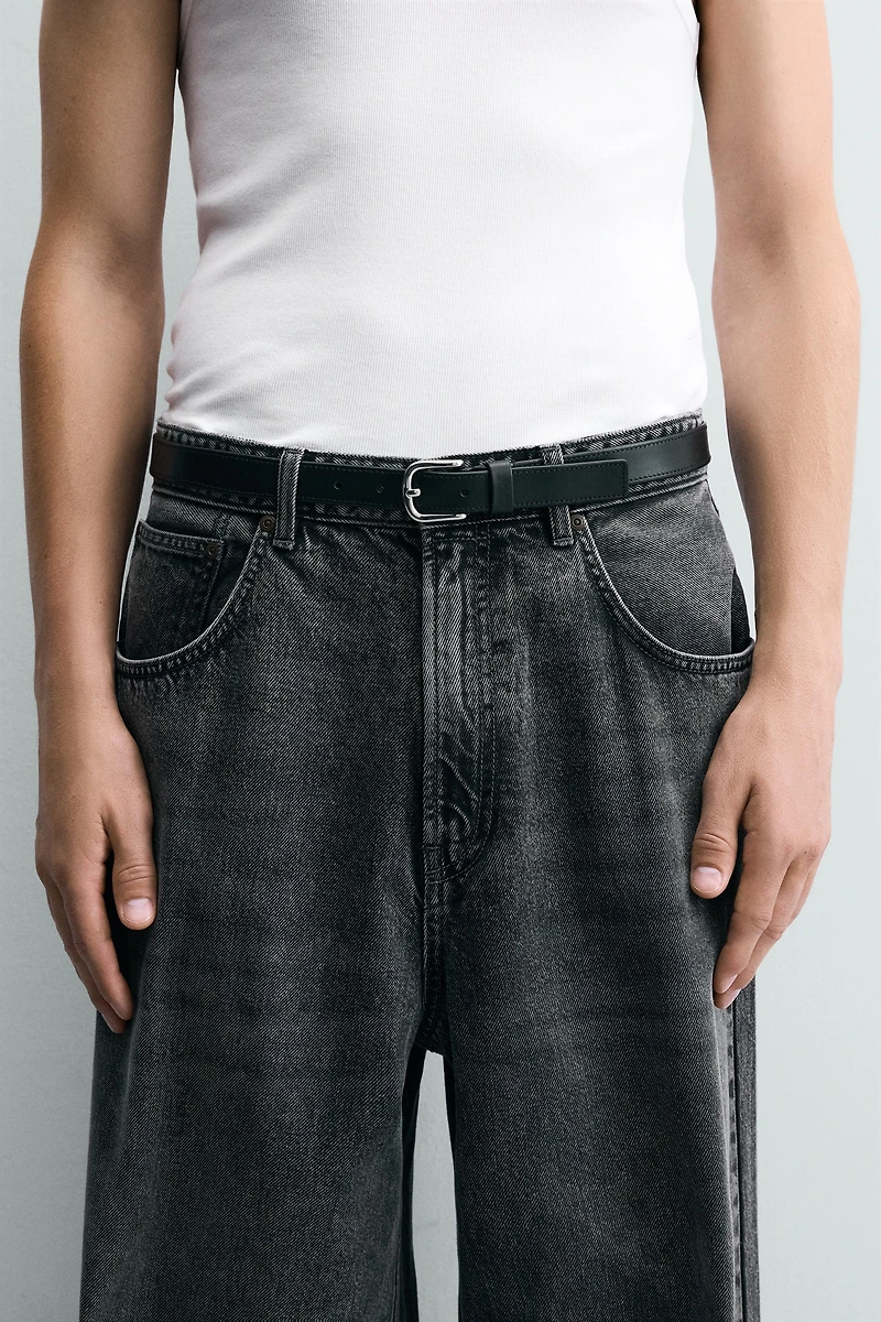 DRESS LEATHER BELT