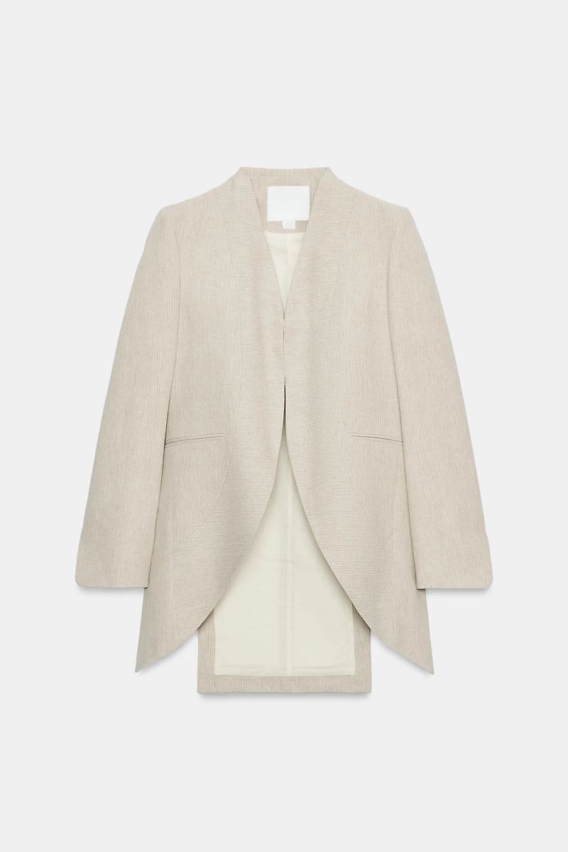 ZW COLLECTION LONG STRIPED BLAZER